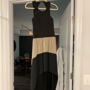 A formal high low dress